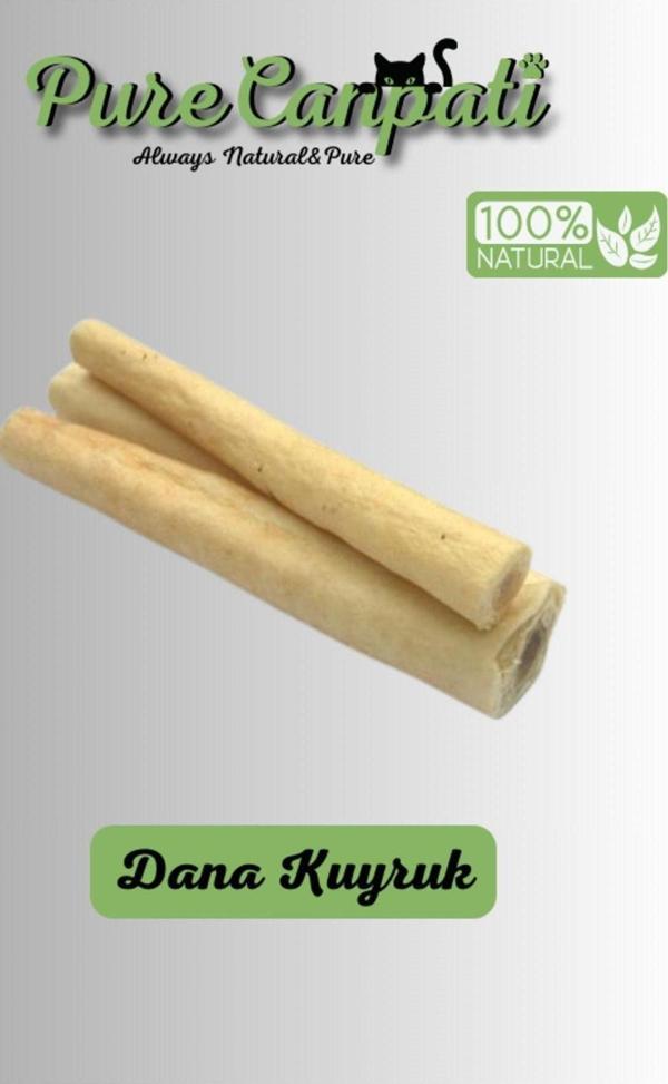 PureCanpati Kurutulmuş Dana Kuyruk Özel Seri 13-15 cm - Image 1