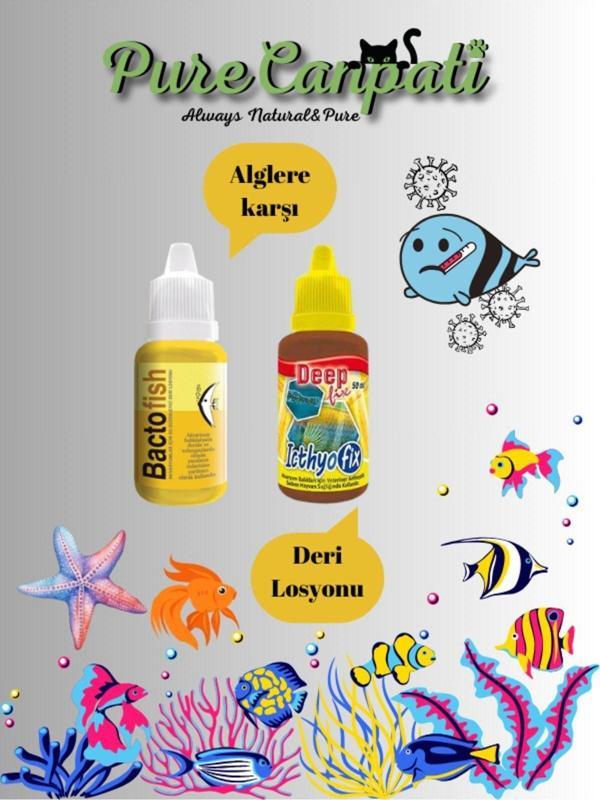 PureCanpati Akvaryum Sağlık Ürünü(Deri Losyonu,Alglere Karşı) - Image 1