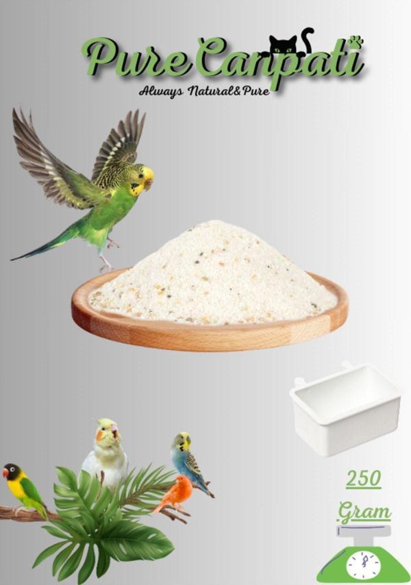 PureCanpati Anasonlu Giritli Kuş Kumu 250 gr Küçük Mamalık 1 Adet - Image 1