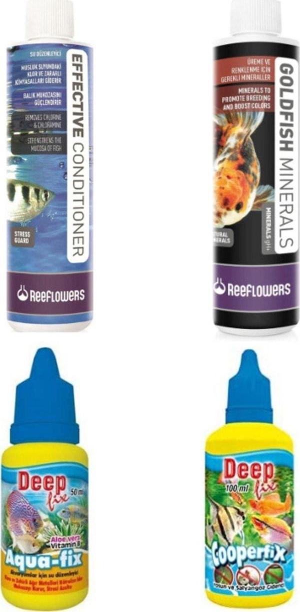PureCanpati Effective+minerals+cooperfix+aquafix Akvaryum Seti - Image 1
