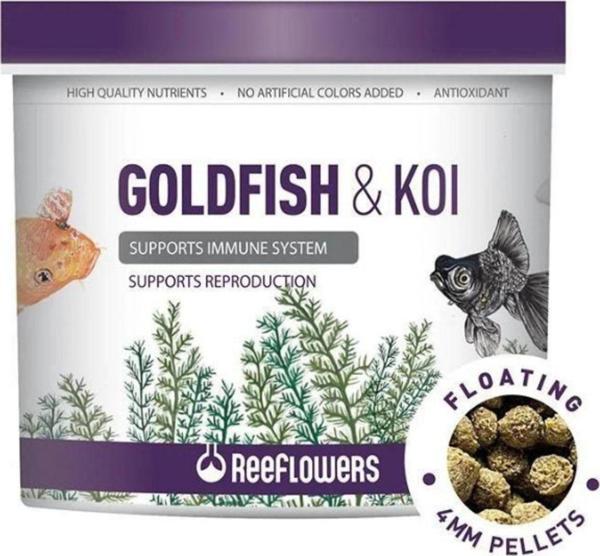 ReeFlowers Goldfish & Koi Pellet 4 Mm 150 Ml - Image 1