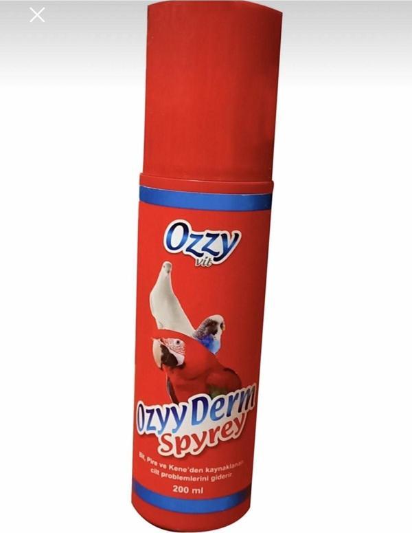 ARSPOLO OZZY DERM MUHABBET PAPAĞAN İÇİN BİT PİRE KENE SPREYİ 200 ML - Image 1