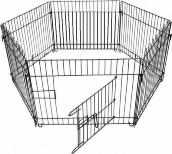 Mia Metal Köpek Oyun Alanı Çit Altı Parça 60x40 cm - Image 1