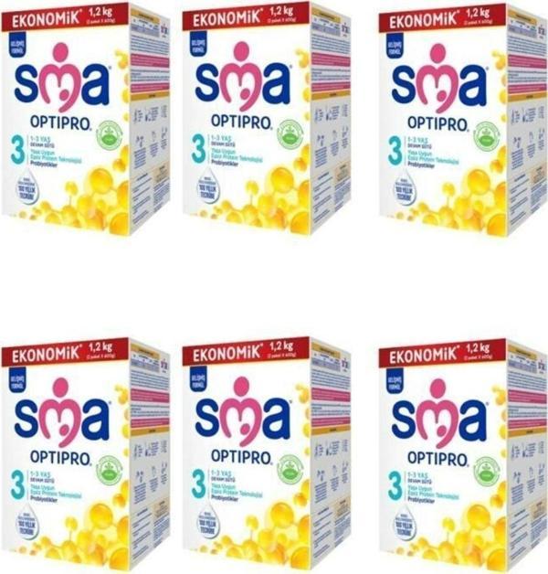 SMA Optipro 3 Numara 1200grx 6 Adet - Image 1