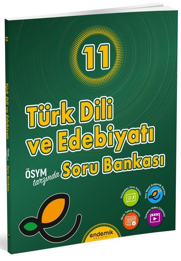 Endemik 2025 11. Sınıf Türk Dili Ve Edebiyatı Soru Bankası - Endemik Yayınları - Image 1