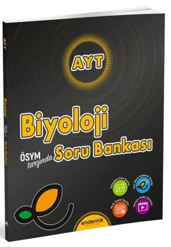 Endemik 2025 Ayt Biyoloji Soru Bankası - Endemik Yayınları - Image 1