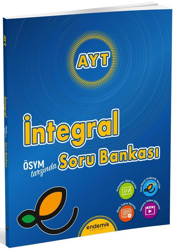 Endemik 2025 Ayt İntegral Soru Bankası - Endemik Yayınları - Image 1