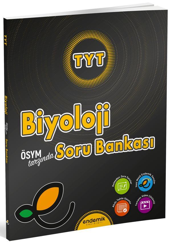 Endemik 2025 Tyt Biyoloji Soru Bankası - Endemik Yayınları - Image 1