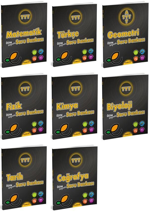 Endemik 2025 Tyt Soru Kitabı Seti 8 Kitap Tam Set - Endemik Yayınları - Image 1