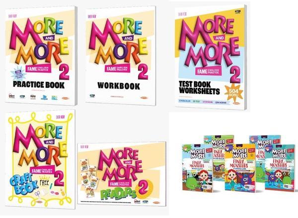 Kurmay Elt 2025 2. Sınıf More More Practice Book + Test Book + Hikaye Seti - Kurmay Yayınları - Image 1