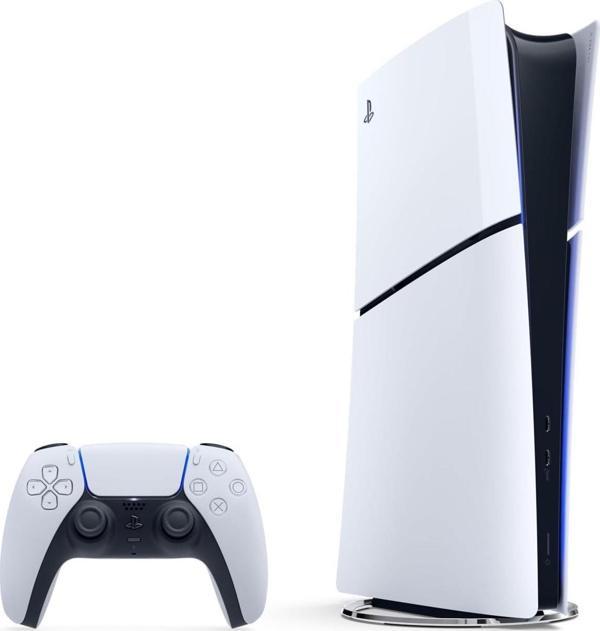 PS5 Slim Digital Edition 1 TB SSD Oyun Konsolu (İthalatçı Garantili) - Image 1