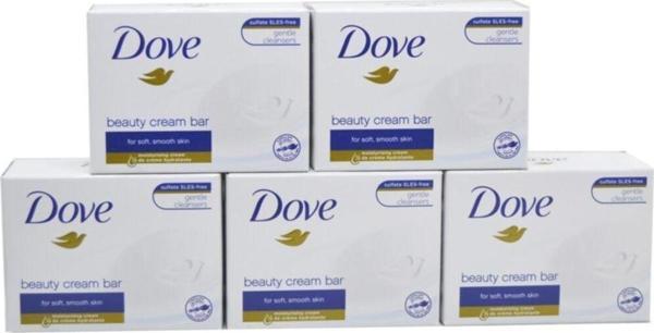 Dove 5 Adet Beauty Cream Bar Sabun 100 Gr - Image 1