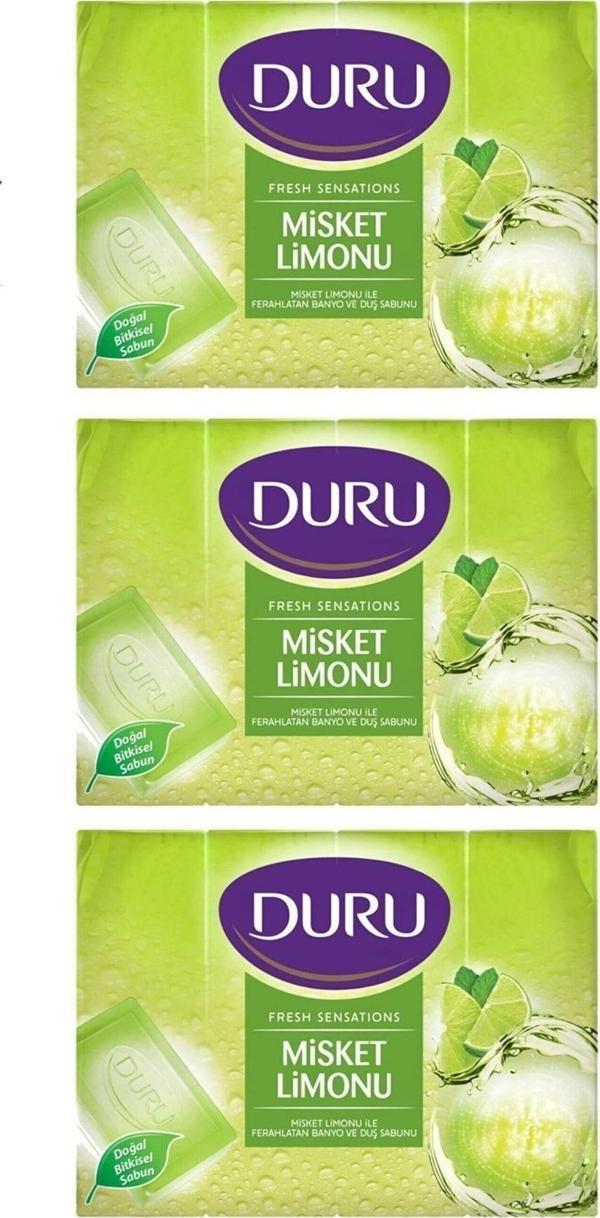 Duru Fresh Duş Sabunu Misket Limonu 3X600Gr (3 Adet) - Image 1