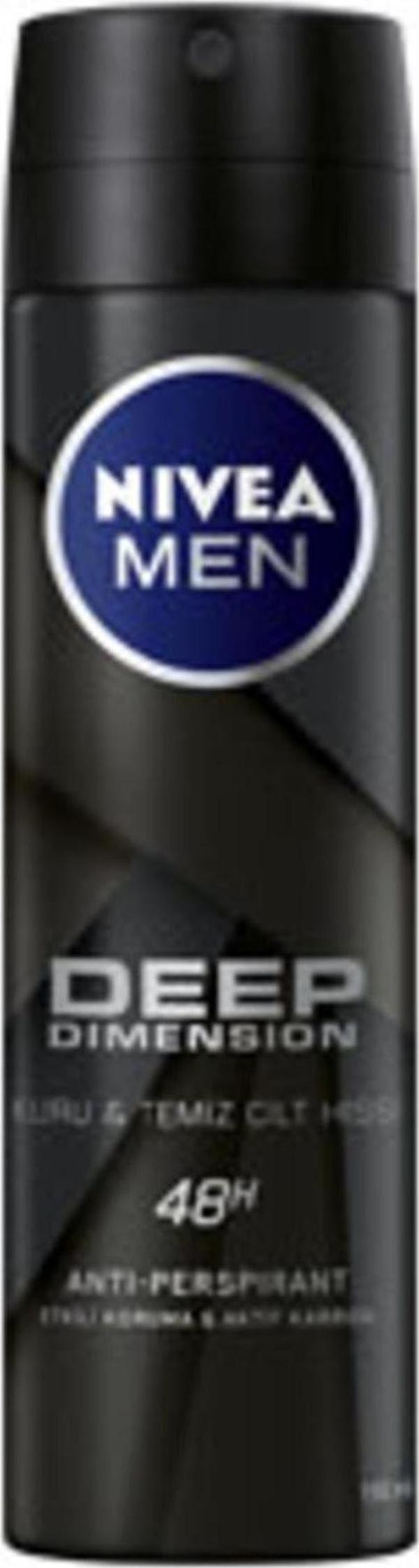 Nivea Deep Dimension 150 ml Erkek Deodorantcgl1003206 - Image 1