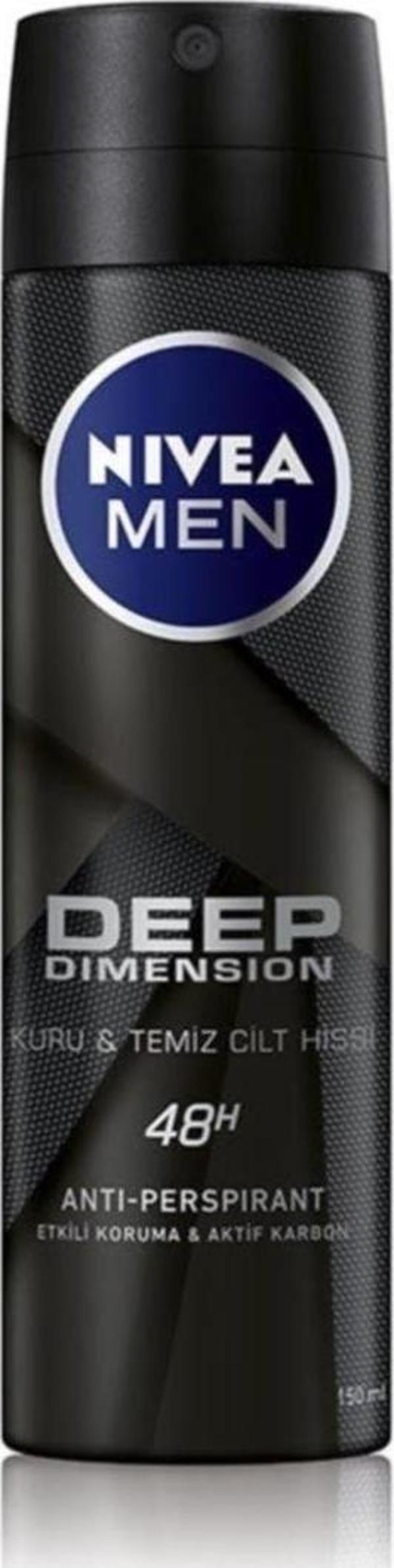 Nivea Deep Dimension Sprey Deodorant 150 ml Vsh1003627 - Image 1