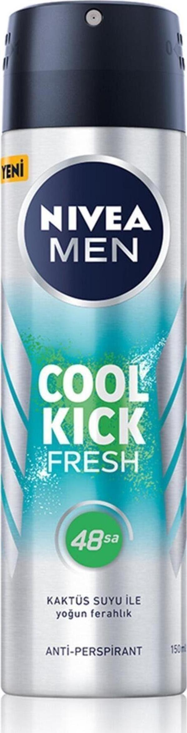 Nivea Deo Cool Kick Fresh Erkek 150 ml - Image 1