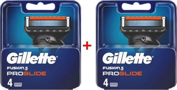 Gillette Fusion 5 Proglide Yedek Bıçak 4'Lü ( 2 Adet ) - Image 1