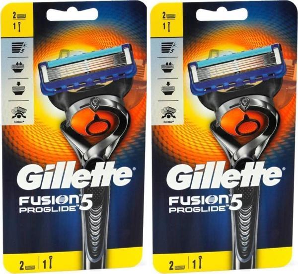 Gillette Fusion Proglide Flexball 2 Up Tıraş Makinesi X 2 Adet - Image 1