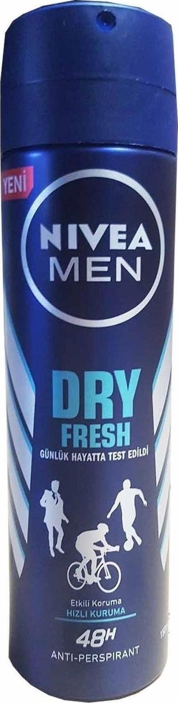 Nivea Erkek Deodorant 150 ml Dry Fresh 4005900489883 - Image 1