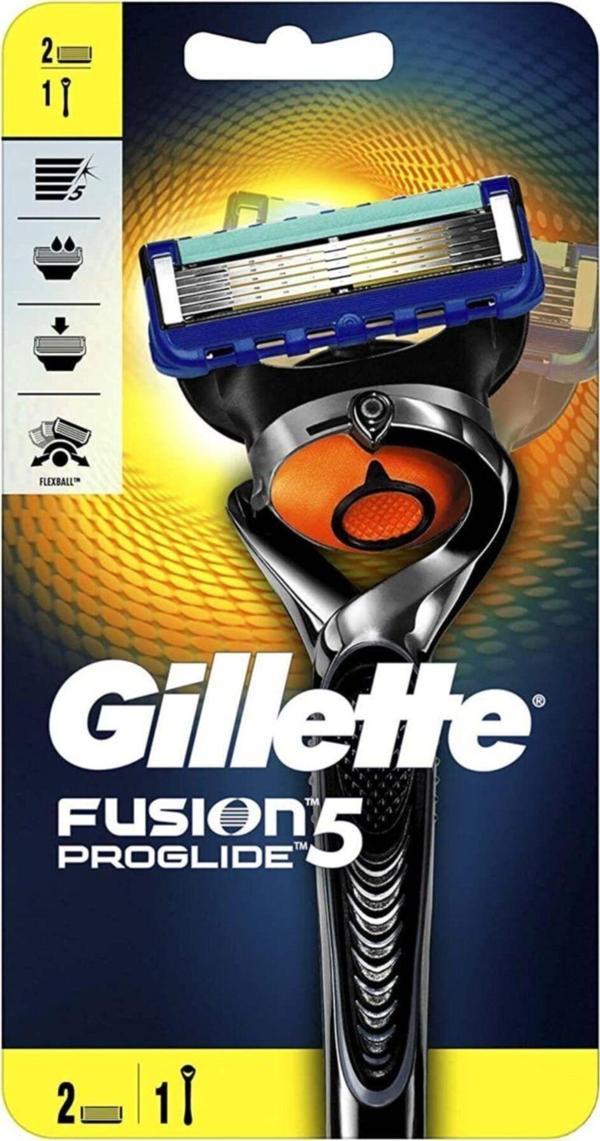 Gillette Fusion Proglide Flexball Tıraş Makinesi ( 2 Yedek) - Image 1