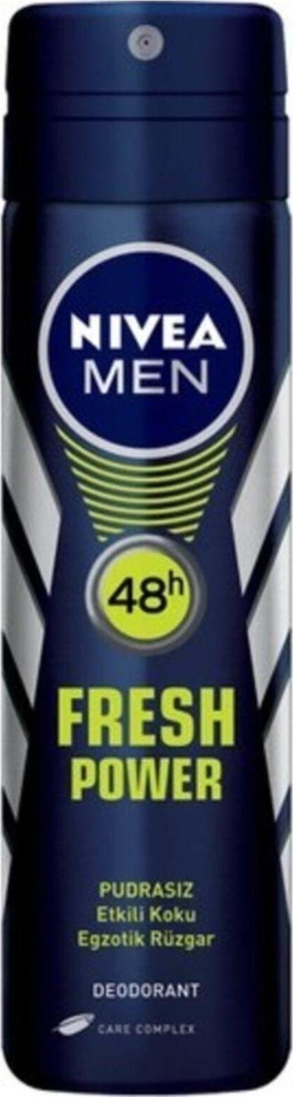 Nivea Fresh Power 150 ml Erkek Deodorant 3'Lü Set - Image 1