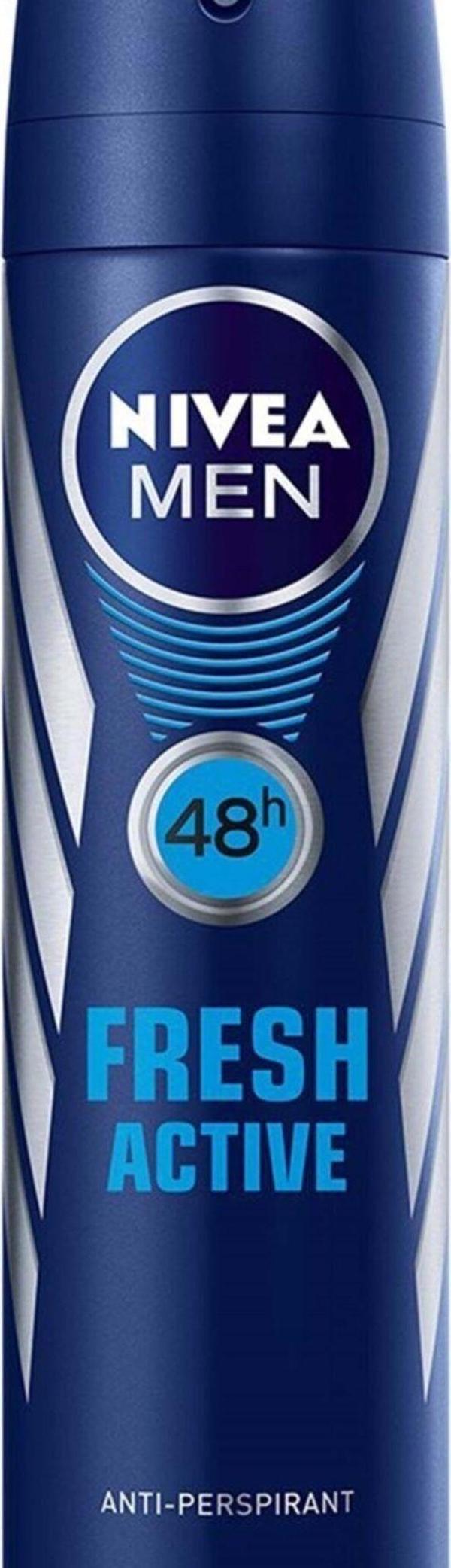 Nivea Men Deodorant Fresh Active Erkek 150 ml - Image 1