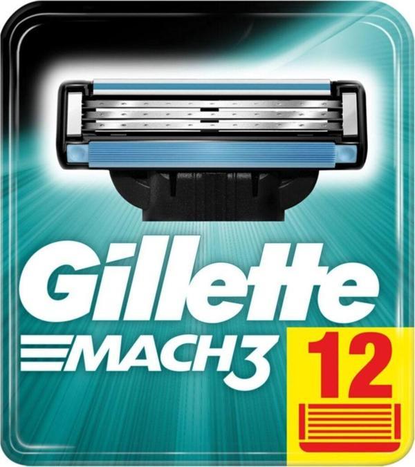 Gillette Mach3 Tıraş Bıçağı Yedek 12 Adet - Image 1