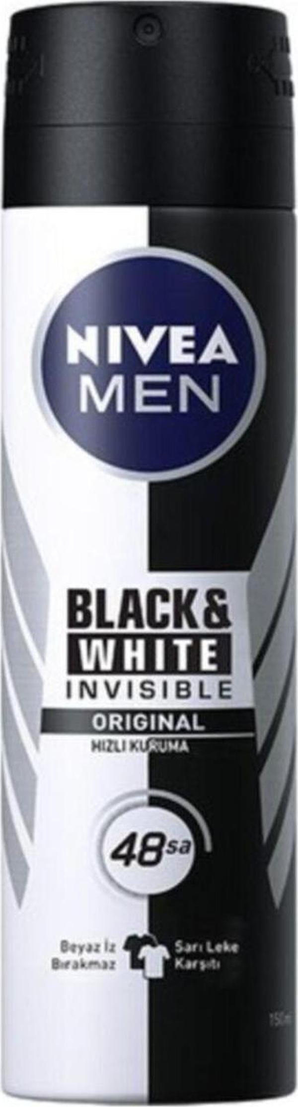 Nivea Dedoranto Black&Whıte Erkek - Image 1