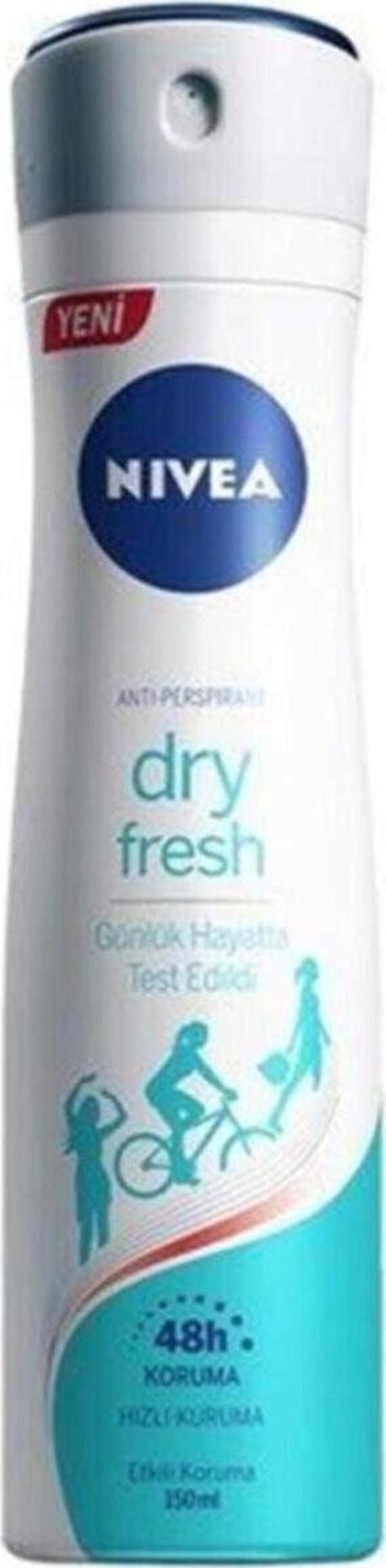 Nivea Deodorant Bayan Dry Fresh 150 ml - Image 1
