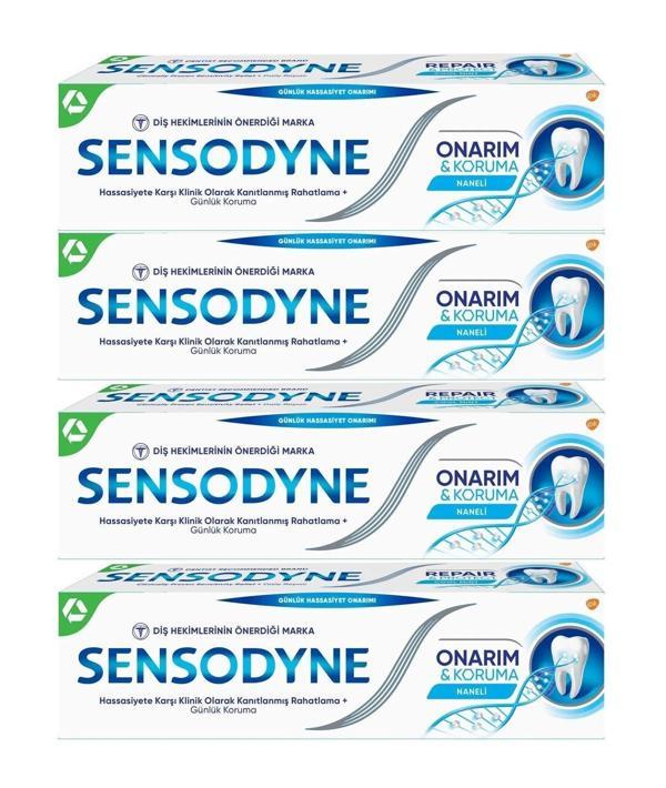 Sensodyne Onarım Koruma 75 ml*4 Lü - Image 1