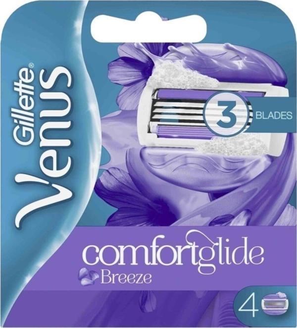 Gillette Venus Kadın Venus Breeze Tıraş Bıçağı 4'Lü - Image 1