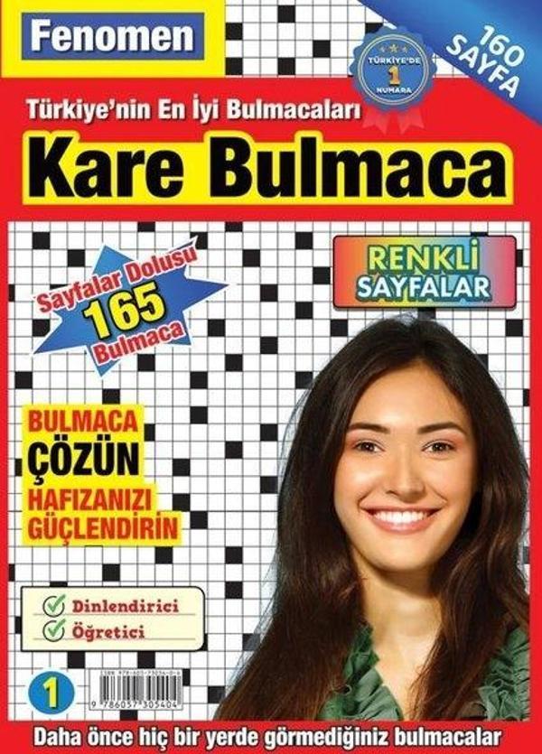 Fenomen Kare Bulmaca 1 - Maxı Yayıncılık - Image 1
