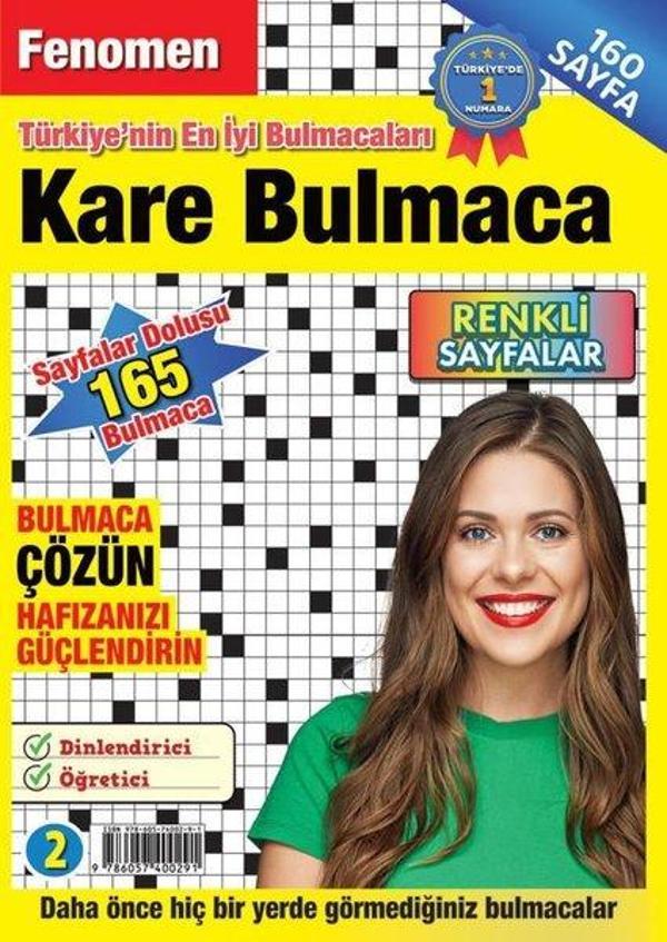Fenomen Kare Bulmaca 2 - Maxı Yayıncılık - Image 1