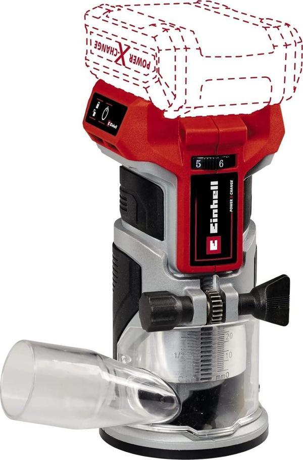 Einhell TP-ET 18 Li BL - Solo, Kömürsüz Akülü Kenar Freze Makinesi - 4350412 - Image 1