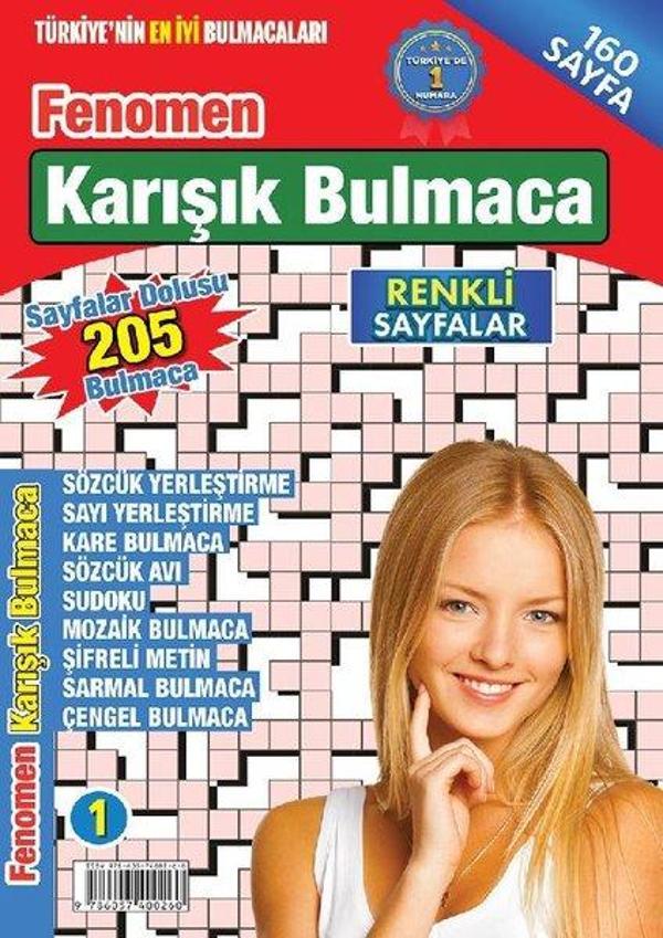 Fenomen Karışık Bulmaca 1 - Maxı Yayıncılık - Image 1