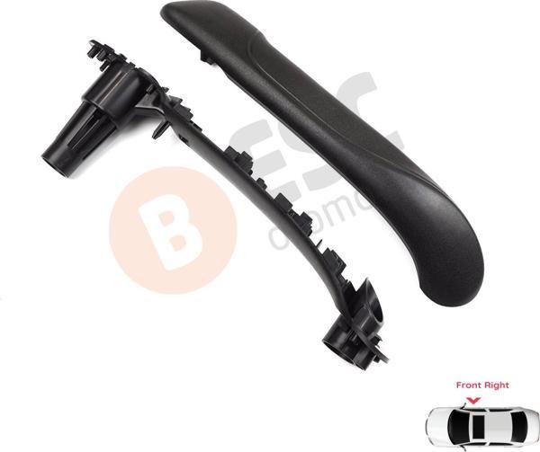 Renault Kangoo MK2 Citan W415 NV250 2007-2021 8200548972 İçin Sağ Ön İç Kapı Çekme Kolçak Tutamak - Image 1