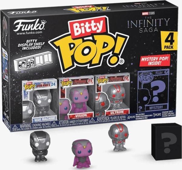 Funko Bitty Pop! Marvel The infinity Saga 4 Pack - Image 1