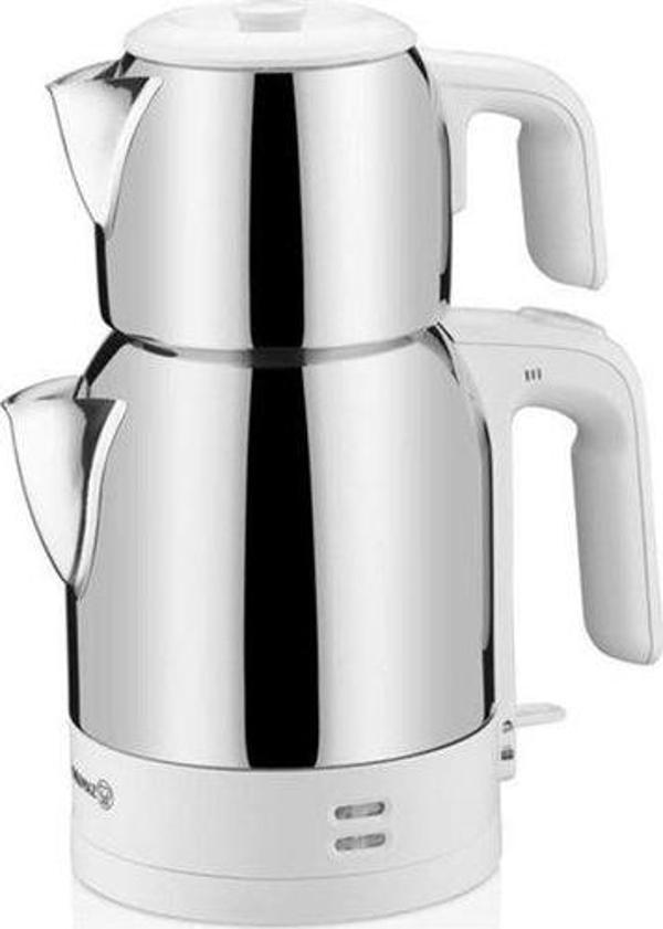 Korkmaz A359-09 Demkolik Krem 1600 W Çelik Çay Makinesi - Image 1