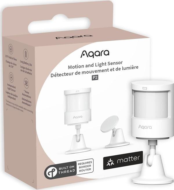 Aqara Akıllı Hareket ve Işık Sensörü P2 ML-S03D (Apple Home Destekli) - Image 1