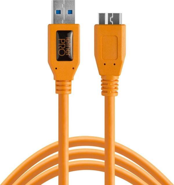 Tether Tools CU5454 4.6m USB Kablosu (USB - USB 3.0 Micro-B) - Image 1
