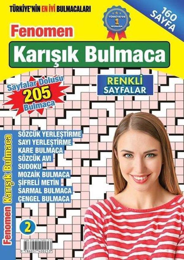 Fenomen Karışık Bulmaca 2 - Maxı Yayıncılık - Image 1