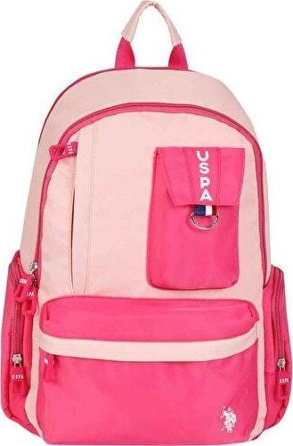 U.S. Polo Assn. U.s. Polo Pembe Okul Çantası PLCAN24120 - Image 1