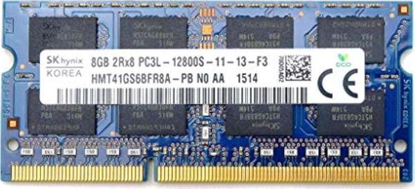 SK Hynix HMT41GS6BFR8A-PB 8 GB DDR3 1600 MHz PC3L 12800 Notebook Ram - Image 1