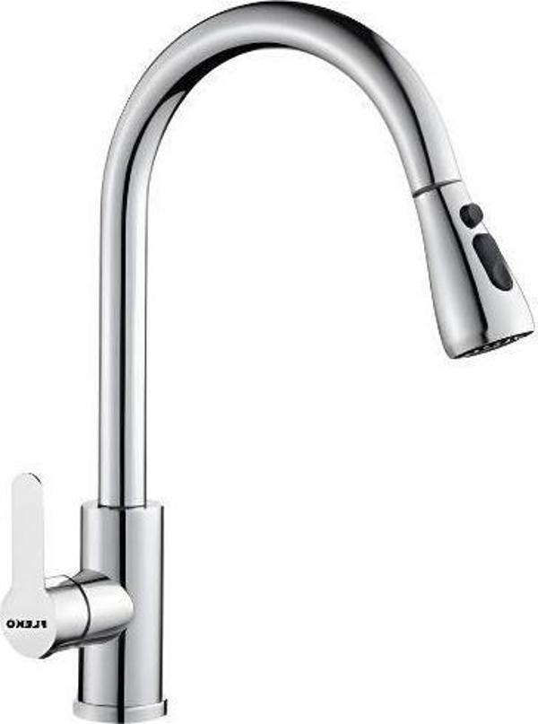 Fleko Spiralli Krom Mutfak Eviye Bataryası KS10S01 - Image 1