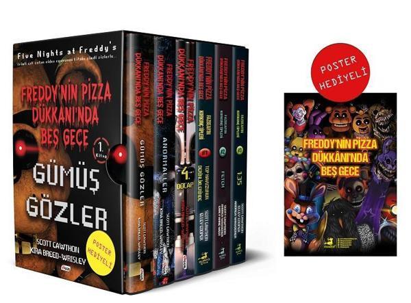 Freddy Pizza Dükkanı Seti - 6 Kitap Takım - Olimpos Yayınları - Image 1