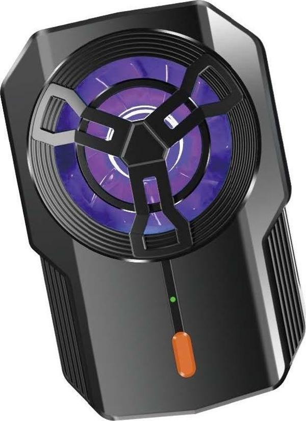 Sprange SRMC4 Radyatörlü Rgb Ledli Şarjlı Bataryalı Telefon Soğutucu Fan - Image 1