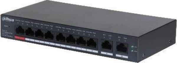 Dahua CS4010-8ET-110 8 Port 110W Poe + 2x Gigabit Uplink PoE Switch - Image 1