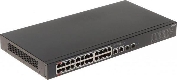 Dahua CS4226-24ET-375 24 Port 375W Poe 10/100 2x Rj45 2xSfp Gigabit Uplink Cloud Yönetilebilir PoE Switch - Image 1