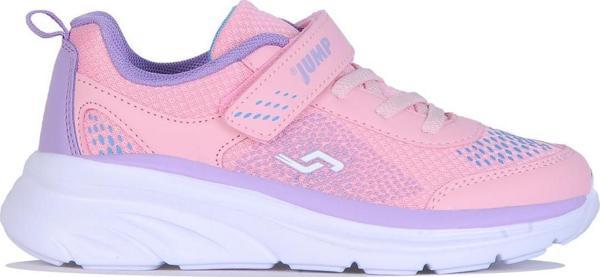 Jump 30008 Pembe Cırtlı Kız Çocuk Sneaker Spor Ayakkabı - Image 1