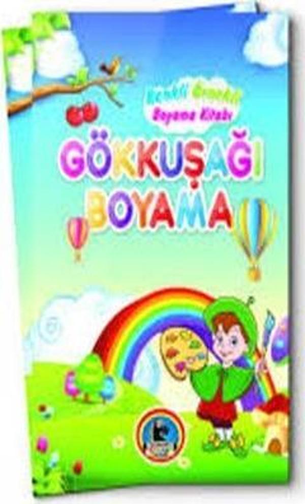 4E Boyama Kitabı Gökkuşağı Örnekli Renkli 128 Syf Karatay Yayınevi - Image 1